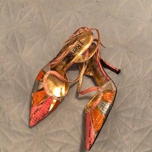 J.Renee Snakeskin Pumps